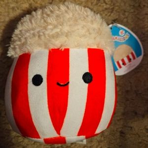 NWT Squishmallow Arnel the Bag of Popcorn 5" 🍿 Walgreens Exclusive!